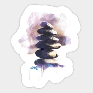 Balanced Stones Sticker